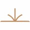 Ekena Millwork Richland Timber Gable Bracket, Western Red Cedar, 96"W x 44"H x 1 1/2"D x 3 1/2"F, 11/12 Pitch GBW096X44X0204RIC00SWR - alternate 1